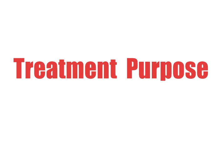 Treatment-Purpose Treatment-Purpose